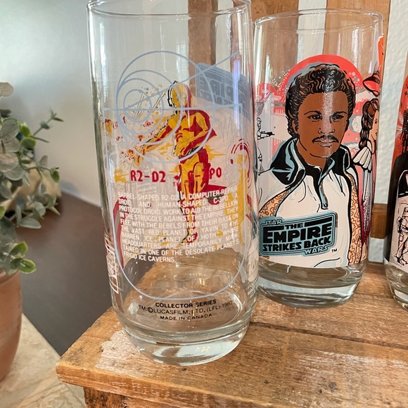 4 Star Wars Empire Strikes Back 1980 Burger King - Picture 6 of 9